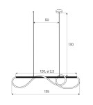 Pendant lamps - Maxlight Laguna Pendant Lamp P0512 - product 2