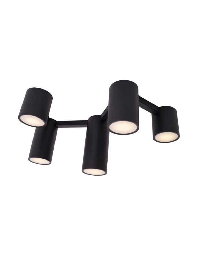 Ceiling lamps - Maxlight Laxer Ceiling Lamp Black C0229 - product kolory-swiatla.pl 1