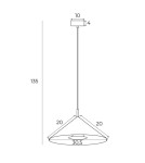 Pendant lamps - Maxlight Vulcano I Pendant Lamp P0505 - product 2