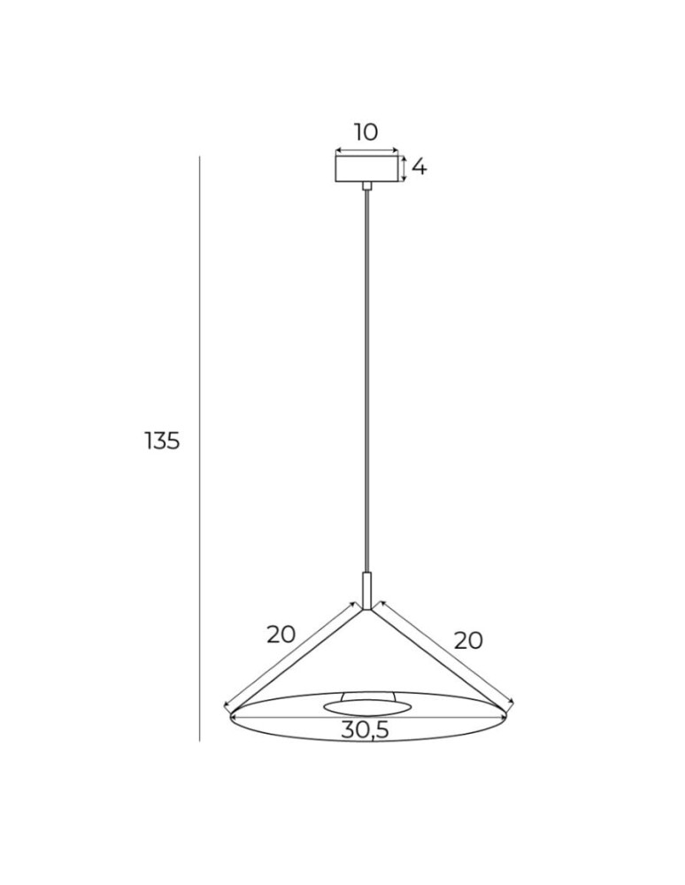 Pendant lamps - Maxlight Vulcano I Pendant Lamp P0505 - product kolory-swiatla.pl 2