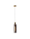 Maxlight Campanila Smoky Glass Pendant Lamp P0511