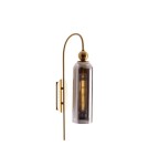 Wall lamps - Maxlight Wall lamp Campanila Smoky Glass W0333 - product 1