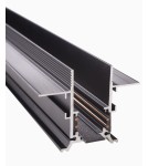 Magnetic rails - Maxlight Flush Mounted Magnetic Rail, 2 Meters, Black MT0007 - product 1