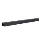 Magnetic rails - Maxlight Magnetic Tile Rail, Surface Mounted, 1 meter, Black MT0011 - product 2