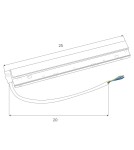 Accessories for magnetic busbars - Maxlight DALI Internal Power Supply 100W For Magnetic Buses MA0006 - product 2