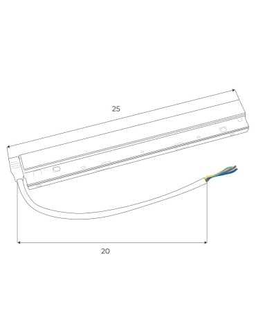 MAXLight Magnetic MA0006 Zasilacz wewnętrzny DALI 100W do szyn magnetycznych - produkt 2