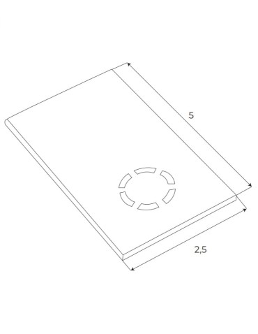Maxlight End Cap for Deep Surface Rail Mt0001, Mt0002 MA0012. - product 2