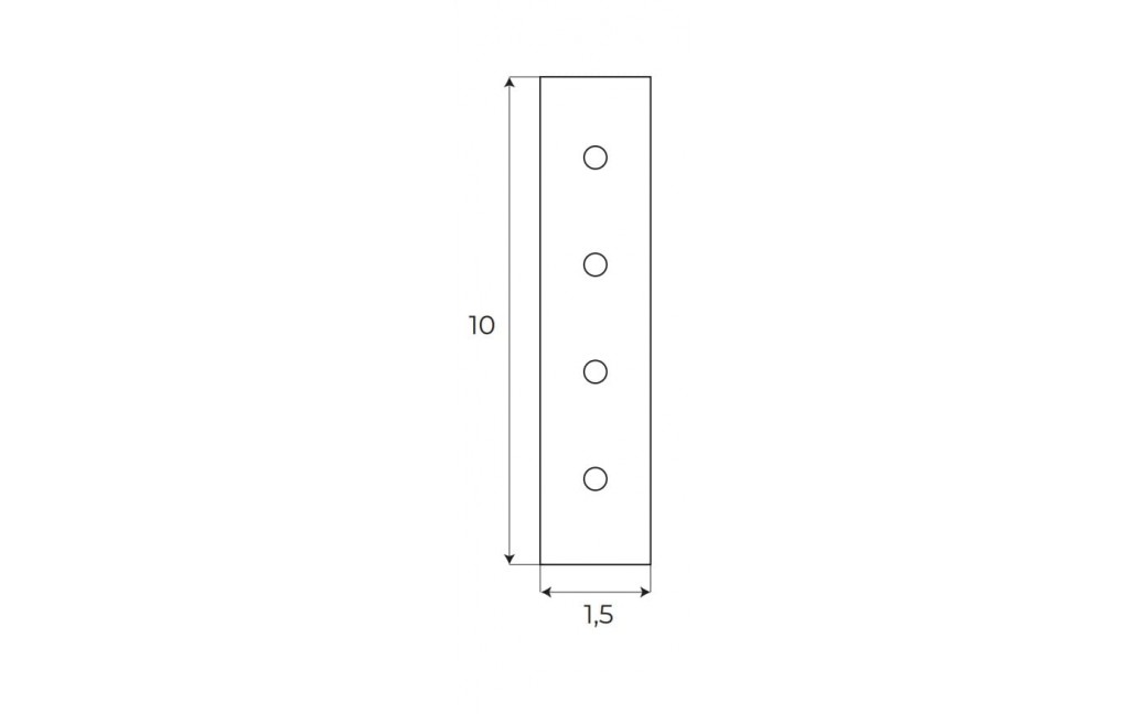 MAXLight Magnetic MA0013 Łącznie kątownika wpuszczanego z szyną wpuszczaną