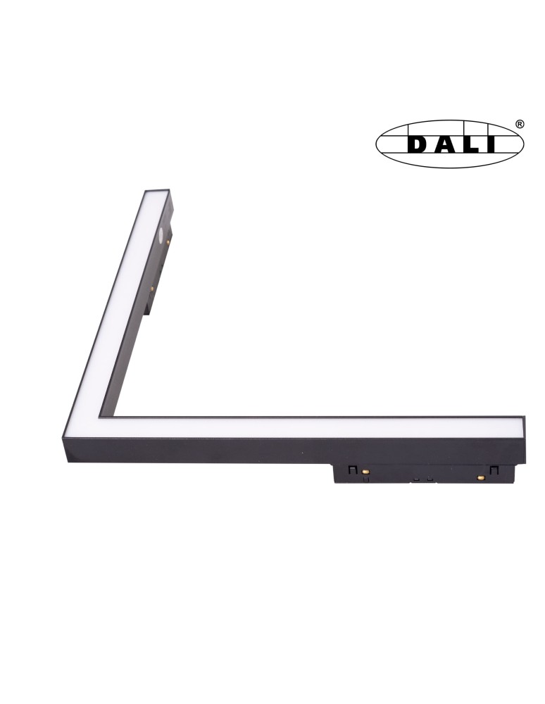 Magnetic rail lamps - Maxlight Magnetic Corner Lamp System DALI 18W 1111lm 3000K M0006D. - product kolory-swiatla.pl 1