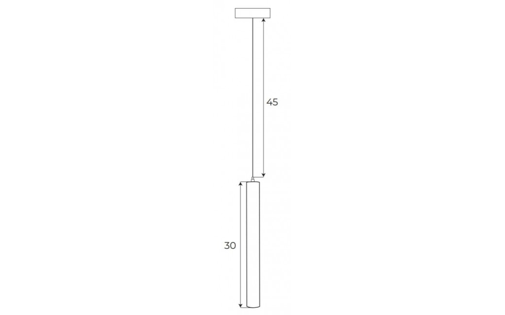 MAXLight Magnetic M0012D Lampa Wisząca Magnetyczna System Dali 5W 361LM 3000K