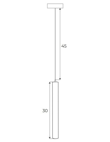 MAXLight Magnetic M0012N Lampa Wisząca Magnetyczna System On/Off 5W 361LM 3000K - produkt 2