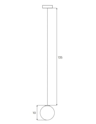 MAXLight Magnetic M0017N Lampa Wisząca  Magnetyczna System On/Off 6W 525LM 3000K - produkt 2