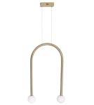 Pendant lamps - Maxlight Enigma Gold Pendant Lamp P0514 - product 1