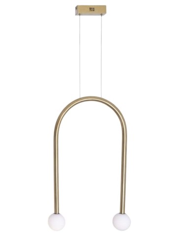 Maxlight Enigma Gold Pendant Lamp P0514