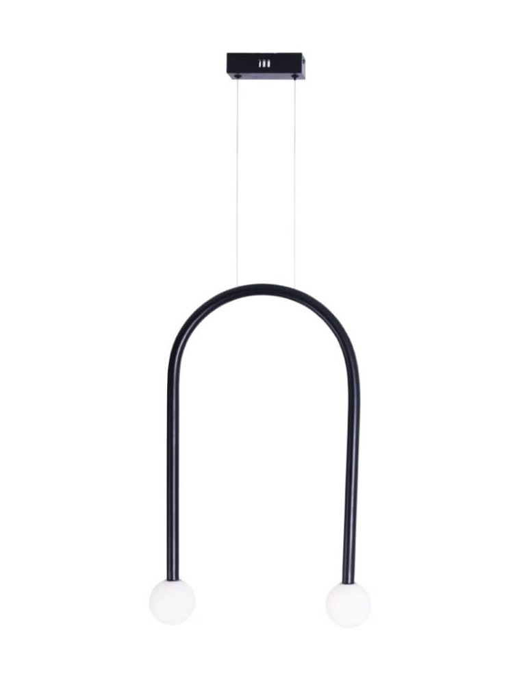 Pendant lamps - Maxlight Enigma Pendant Lamp Black P0513 - product kolory-swiatla.pl 1