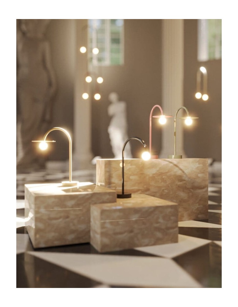 Table lamps - Maxlight Enigma Table Lamp Gold T0054. - product kolory-swiatla.pl 3