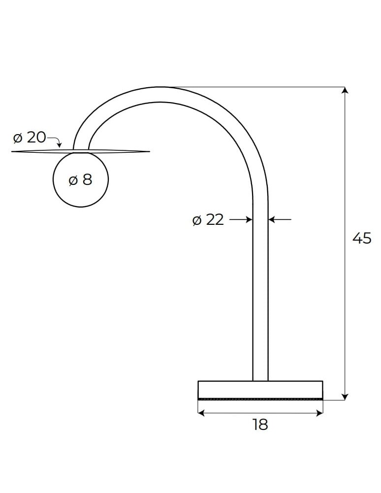 Table lamps - Maxlight Enigma Table Lamp Black T0053. - product kolory-swiatla.pl 6