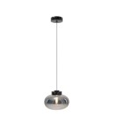 Pendant lamps - Maxlight Moonstone Smoke Glass+Black Marble P0515 Pendant Lamp. - product 1