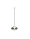 MAXLight P0517 Lampa Wisząca Moonstone Smoke Glass+white Marble