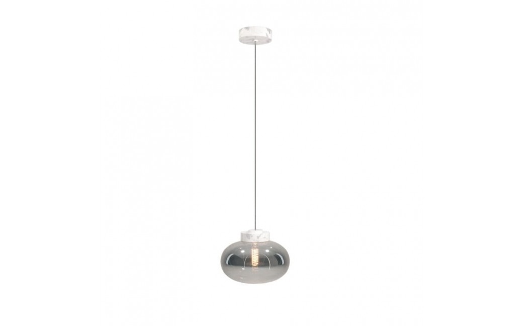 MAXLight P0517 Lampa Wisząca Moonstone Smoke Glass+white Marble