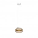 Maxlight Lampa Wisząca Moonstone Amber Glass+White Marble P0518