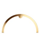 Designer wall lamps - Maxlight Wall lamp Trio Arc Brushed Gold IP44 W0336 - product 1