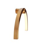 Designer wall lamps - Maxlight Wall lamp Trio Arc Brushed Gold IP44 W0336 - product 2