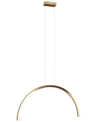 Maxlight Trio Arc I Brushed Gold P0521 Pendant Lamp.