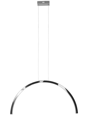 Maxlight Trio Arc I Polished Black P0520 Pendant Lamp.
