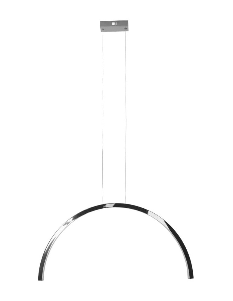 Pendant lamps - Maxlight Trio Arc I Polished Black P0520 Pendant Lamp. - product kolory-swiatla.pl 1