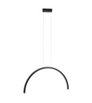 Pendant lamps - Maxlight Trio Arc I Matt Black P0519 Pendant Lamp. - product 1