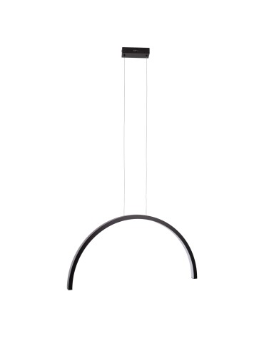 MAXLight P0519 Lampa Wisząca Trio Arc I Matt Black