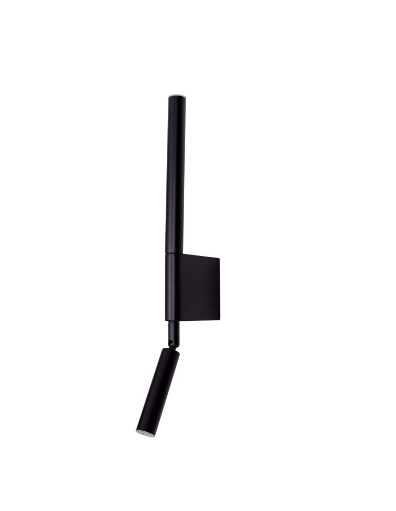 Wall lamps for bedrooms - Maxlight Wall lamp Organic I Black W0339 - product kolory-swiatla.pl 1