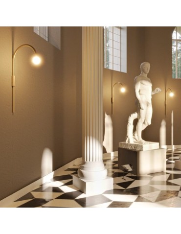 Maxlight Enigma Wall lamp Gold W0338 - product 2