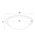 Ceiling lamps - Maxlight Plafon Lotto 48cm C0238 - product 3