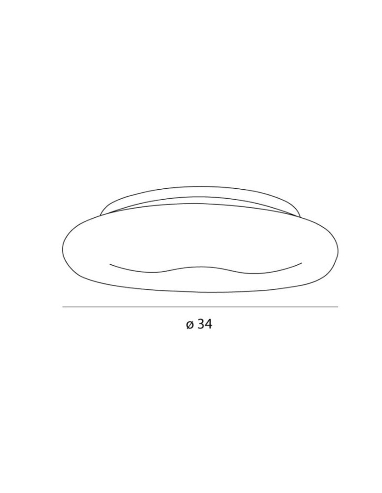 Ceiling lamps - Maxlight Plafon Duo 34Cm C0233 - product kolory-swiatla.pl 3