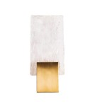 Modern wall lamps - Maxlight Wall lamp Vetro Brushed Gold W0360 - product 1