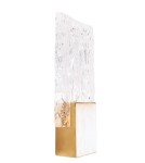 Modern wall lamps - Maxlight Wall lamp Vetro Brushed Gold W0360 - product 2