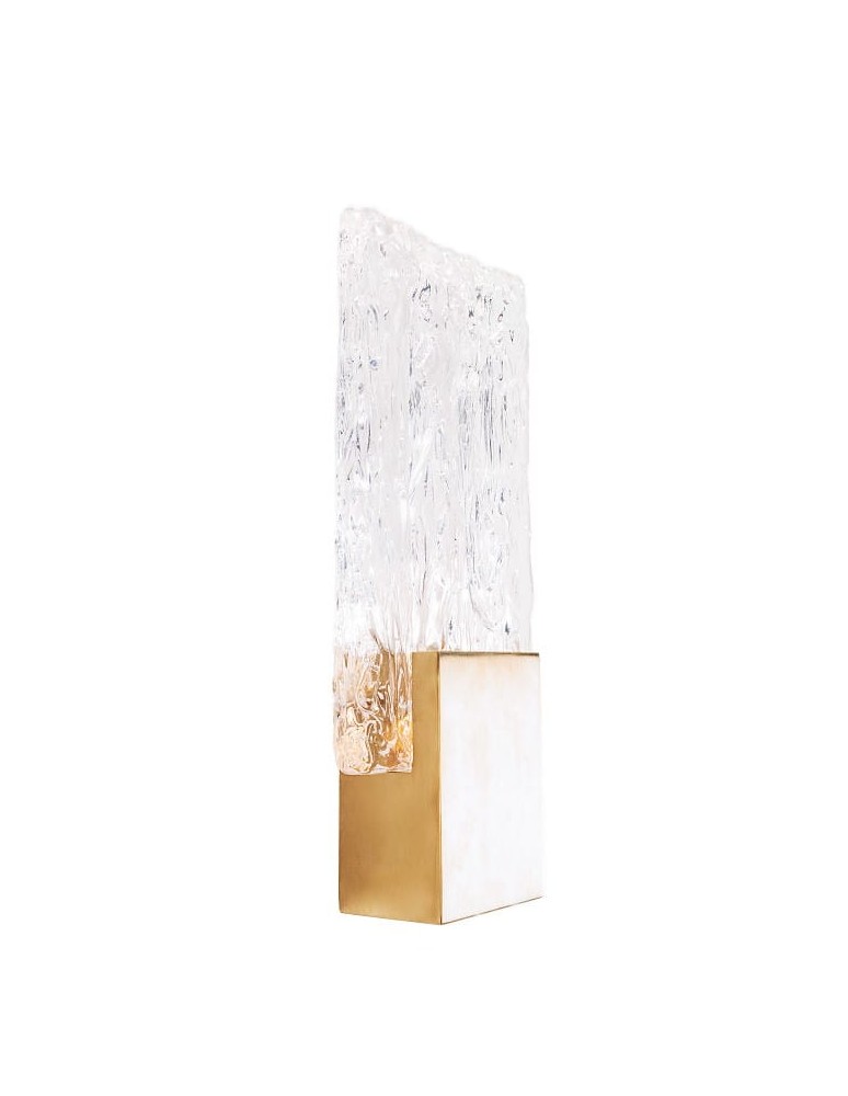 Modern wall lamps - Maxlight Wall lamp Vetro Brushed Gold W0360 - product kolory-swiatla.pl 2