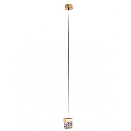 MAXLight P0573D Lampa Wisząca Vetro Brushed Gold