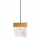 MAXLight P0573D Lampa Wisząca Vetro Brushed Gold