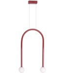 Pendant lamps - Maxlight Enigma Red Pendant Lamp P0523. - product 1