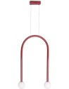 Maxlight Enigma Red Pendant Lamp P0523.