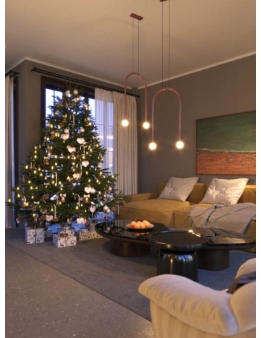 Maxlight Enigma Red Pendant Lamp P0523. - product 2