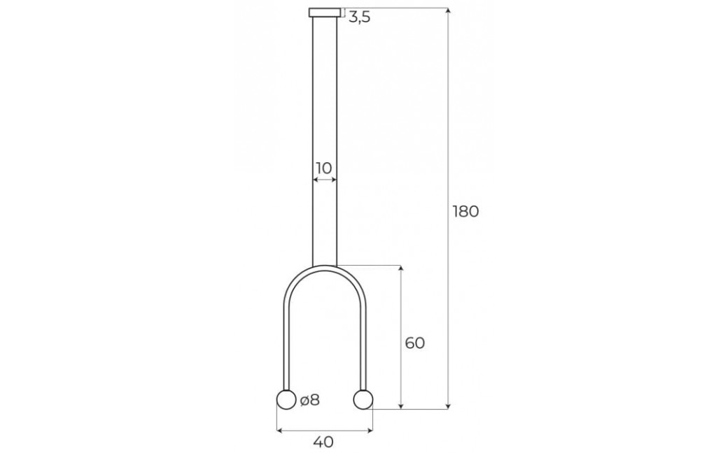 MAXLight P0523 Lampa Wisząca Enigma Czerwona