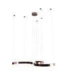 Pendant lamps - Maxlight Lotus 40W Brushed Bronze P0571D Pendant Lamp. - product 1