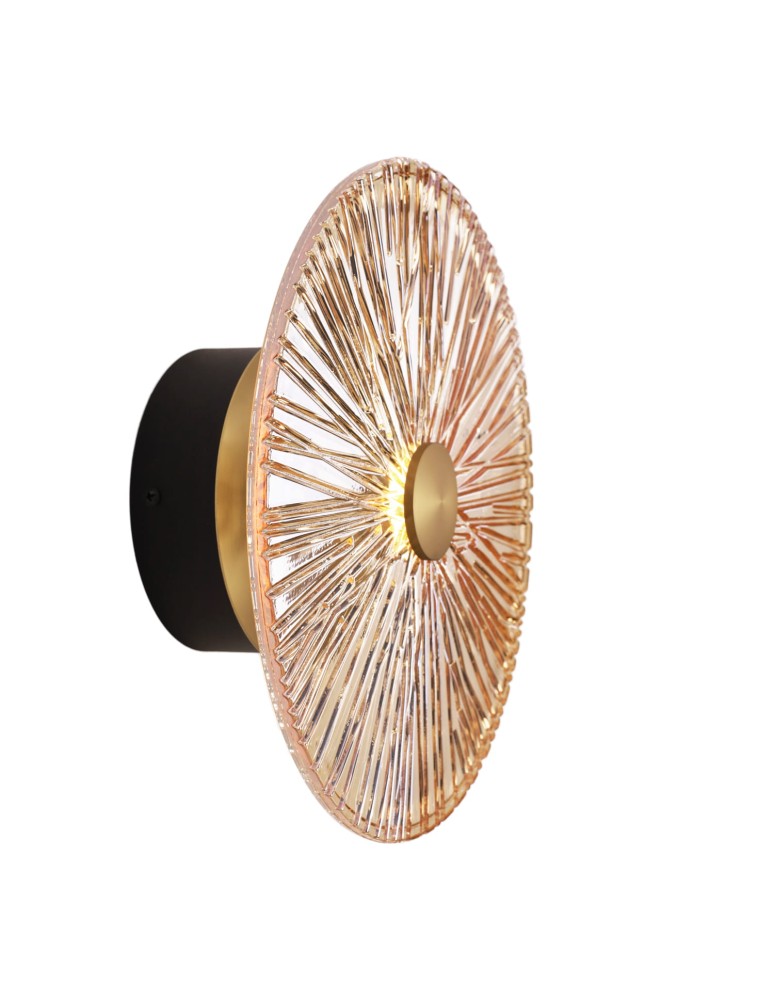 Designer wall lamps - Maxlight Wall lamp Allure 1L Champagne Glass W0355 - product kolory-swiatla.pl 2