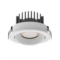 Maxlight H0094 4000K Oprawa Wpustowa Cyklop Biała IP65