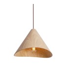 Single pendant lamps - Maxlight Sakura Oak Wood Pendant Lamp P0547. - product 2