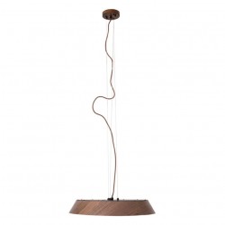 MAXLight P0551 Lampa Wisząca Tamago Dark Walnut Wood